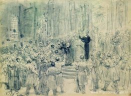 Preek van Josaphat Kuntsevich in Wit-Rusland Preek van Josaphat Kuntsevich in Wit-Rusland