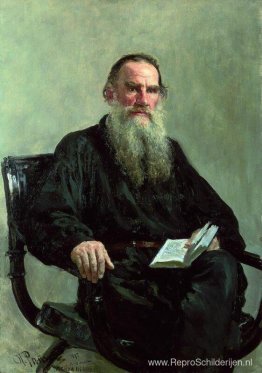 Portret van Leo Tolstoj Portret van Leo Tolstoj