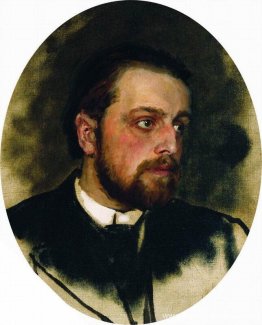 Portret van schrijver Vladimir Grigorievitsj Tsjertkov Portret van schrijver Vladimir Grigorievitsj Tsjertkov