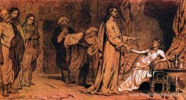 Opwekking van de dochter van Jaïrus Opwekking van de dochter van Jaïrus