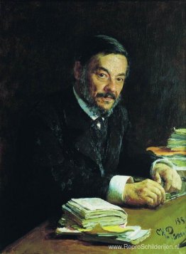Portret van Ivan Mikhaylovich Sechenov, Russische fysioloog Portret van Ivan Mikhaylovich Sechenov, Russische fysioloog