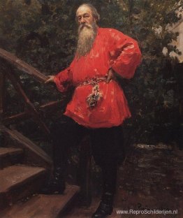 Portret van kunstcriticus Vladimir Stasov Portret van kunstcriticus Vladimir Stasov