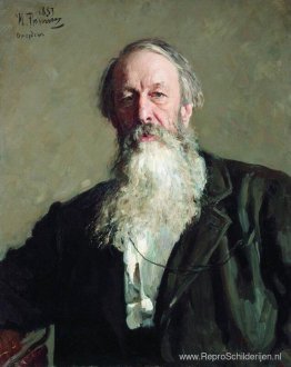 Portret van kunstcriticus Vladimir Stasov Portret van kunstcriticus Vladimir Stasov