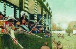 Keizer Alexander I en keizer Napoleon op jacht Keizer Alexander I en keizer Napoleon op jacht