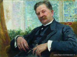 Portret van Vengerov Portret van Vengerov