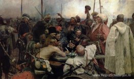 Het antwoord van de Kozakken van Zaporozje aan Sultan Mahmoud IV Het antwoord van de Kozakken van Zaporozje aan Sultan Mahmoud IV