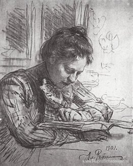 Lezen (portret van Natalia B. Nordman) Lezen (portret van Natalia B. Nordman)