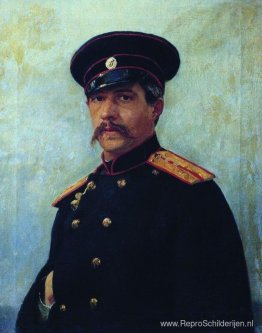 Portret van een militair ingenieur, kapitein A. Shevtsov, broer Portret van een militair ingenieur, kapitein A. Shevtsov, broer