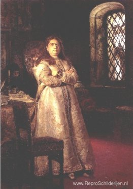 Tsarevna Sophia Alexejevna in het Novodevitsj-klooster Tsarevna Sophia Alexejevna in het Novodevitsj-klooster