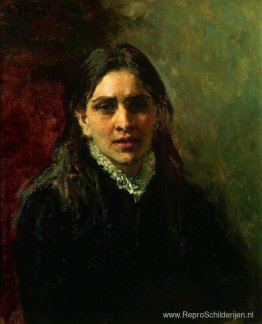 Portret van actrice Pelagey Strepetova Portret van actrice Pelagey Strepetova