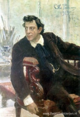 Portret van acteur Pavel Samoylov Portret van acteur Pavel Samoylov
