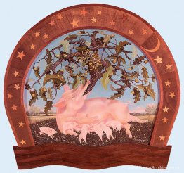 Grote teen eiken Grote teen eiken