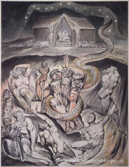 Illustratie bij Milton's On the Morning of Christ's Nativity Illustratie bij Milton's On the Morning of Christ's Nativity