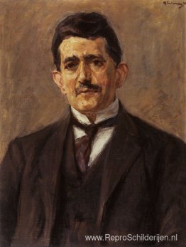 Portret van de uitgever Bruno Cassirer Portret van de uitgever Bruno Cassirer