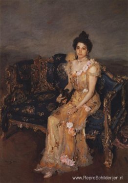Portret van Sofia Michajlovna Botkina Portret van Sofia Michajlovna Botkina