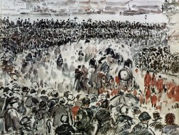 Rouen begrafenis van kardinaal Bonnechose Rouen begrafenis van kardinaal Bonnechose