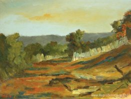 Landschap uit de Arges-vallei Landschap uit de Arges-vallei
