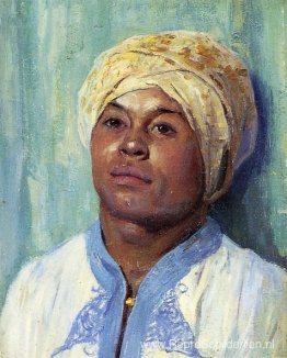 Portret van een Algerijn Portret van een Algerijn