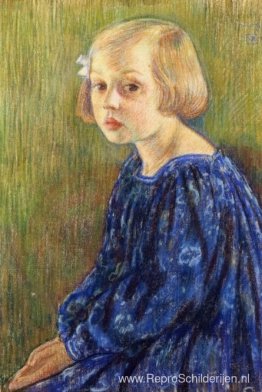 Portret van Elizabeth van Rysselberghe Portret van Elizabeth van Rysselberghe