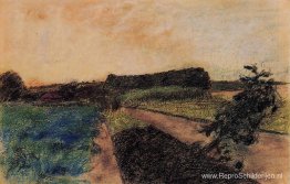 Landschap aan de Orne Landschap aan de Orne