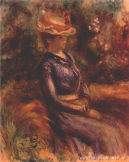 Meisje met een strohoed Meisje met een strohoed