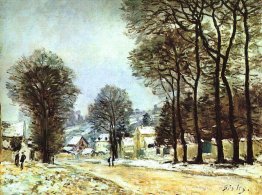 Sneeuw bij Louveciennes Sneeuw bij Louveciennes