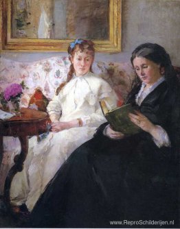 Portret van de moeder en zus van de kunstenaar Portret van de moeder en zus van de kunstenaar