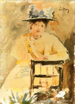 Portret van een vrouw Portret van een vrouw