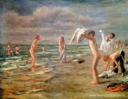 Zwemmende jongens Zwemmende jongens