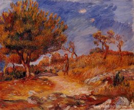 Vrouw onder een boom Vrouw onder een boom