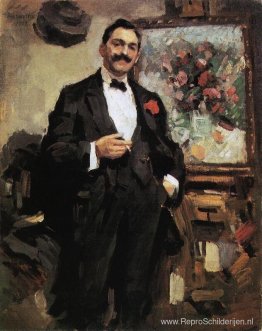 Portret van een Hongaarse kunstenaar József Ripley Ronai Portret van een Hongaarse kunstenaar József Ripley Ronai