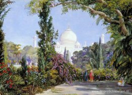 De Taj Mahal in Agra, Noordwest-India De Taj Mahal in Agra, Noordwest-India