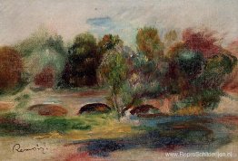 Landschap met brug Landschap met brug