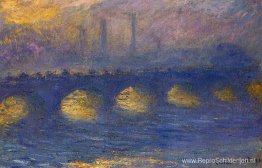 Waterloo Bridge, bewolkt weer Waterloo Bridge, bewolkt weer