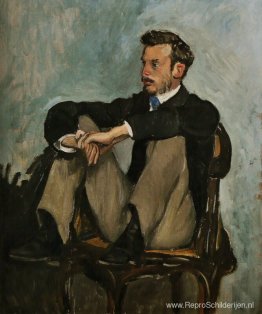 Portret van Auguste Renoir Portret van Auguste Renoir