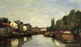 Brussel, het Leuvense Kanaal Brussel, het Leuvense Kanaal