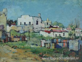 Huizen op een heuvel, Bo-Kaap Huizen op een heuvel, Bo-Kaap