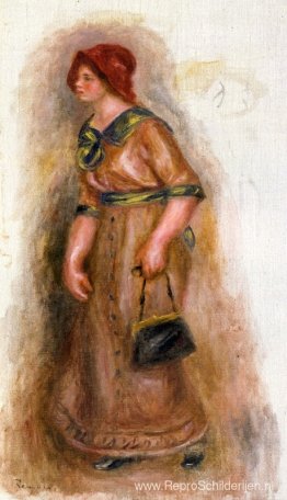 Vrouw met tas Vrouw met tas