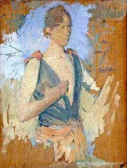 Een jonge vrouw Een jonge vrouw