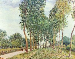 Oevers van de Loing bij Moret Oevers van de Loing bij Moret
