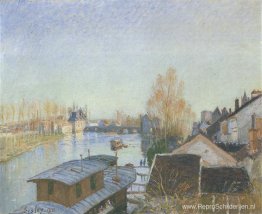 Oevers van de Loing bij Moret Oevers van de Loing bij Moret