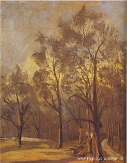 Winterbos bij Breccles Winterbos bij Breccles