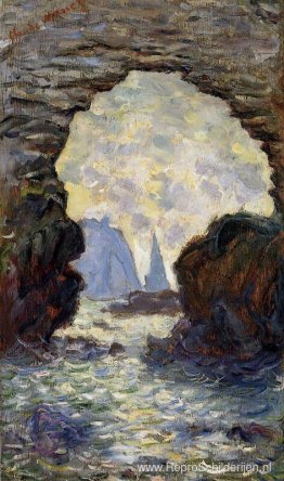 De Rock Needle gezien door de Porte d'Aumont De Rock Needle gezien door de Porte d'Aumont