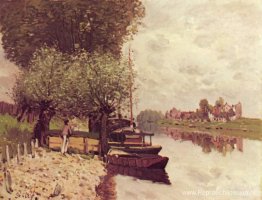 De Seine bij Bougival De Seine bij Bougival