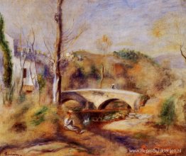 Landschap met brug Landschap met brug