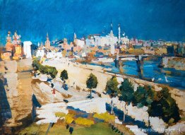 Kremlin uitzicht vanaf de kathedraal van Christus de Verlosser Kremlin uitzicht vanaf de kathedraal van Christus de Verlosser