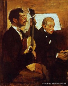 Degas' vader luistert naar Lorenzo Pagans Degas' vader luistert naar Lorenzo Pagans
