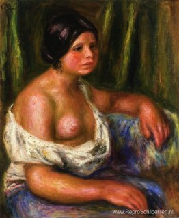 Vrouw in blauw Vrouw in blauw