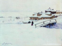 Het winterlandschap Het winterlandschap