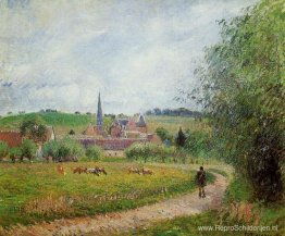 Uitzicht op Eragny Uitzicht op Eragny